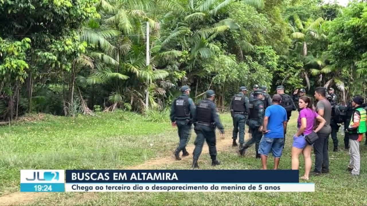 Polícia encontra corpo de criança de 5 anos desaparecida em Altamira e