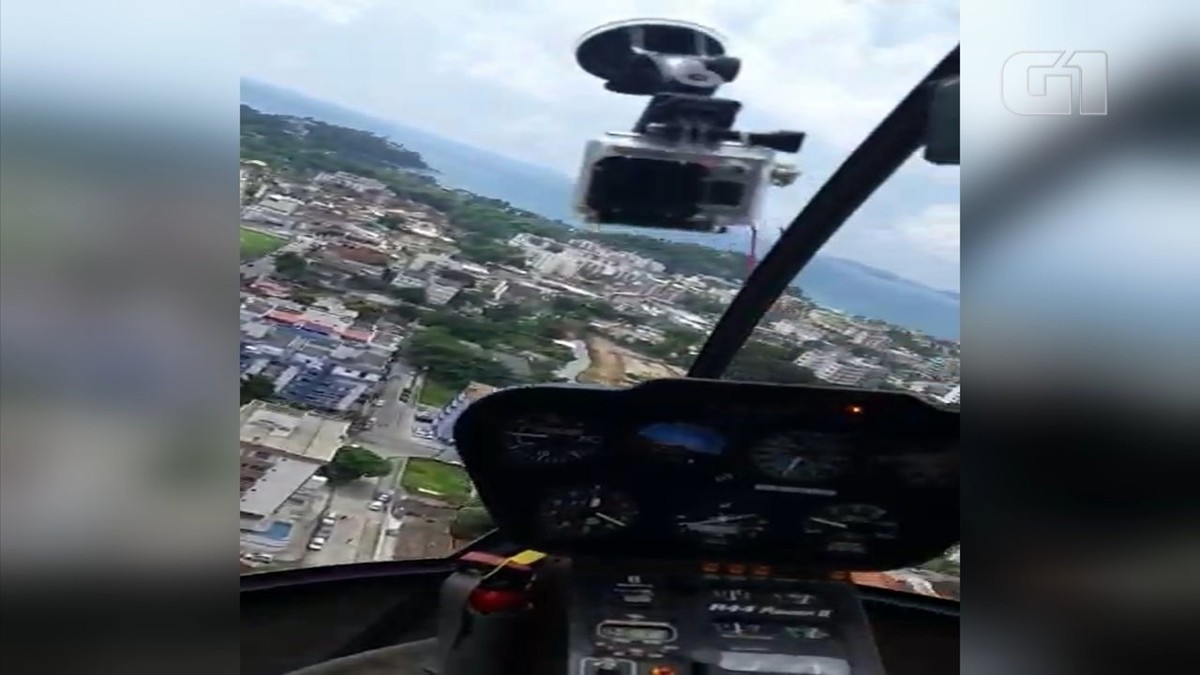 Vídeo feito por casal de Bauru mostra novas imagens da queda do