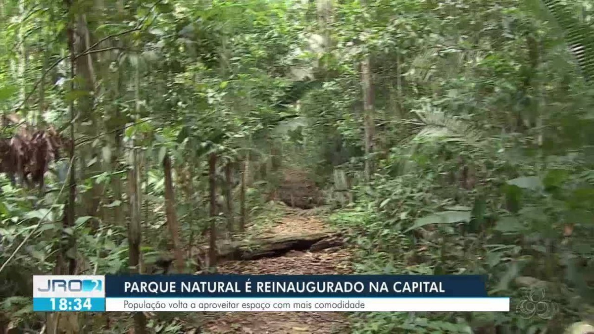 Parque Natural de Porto Velho é reaberto após cerca de 100 dias de