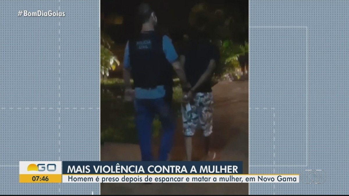 Homem Preso Suspeito De Espancar A Mulher At A Morte Em Novo Gama