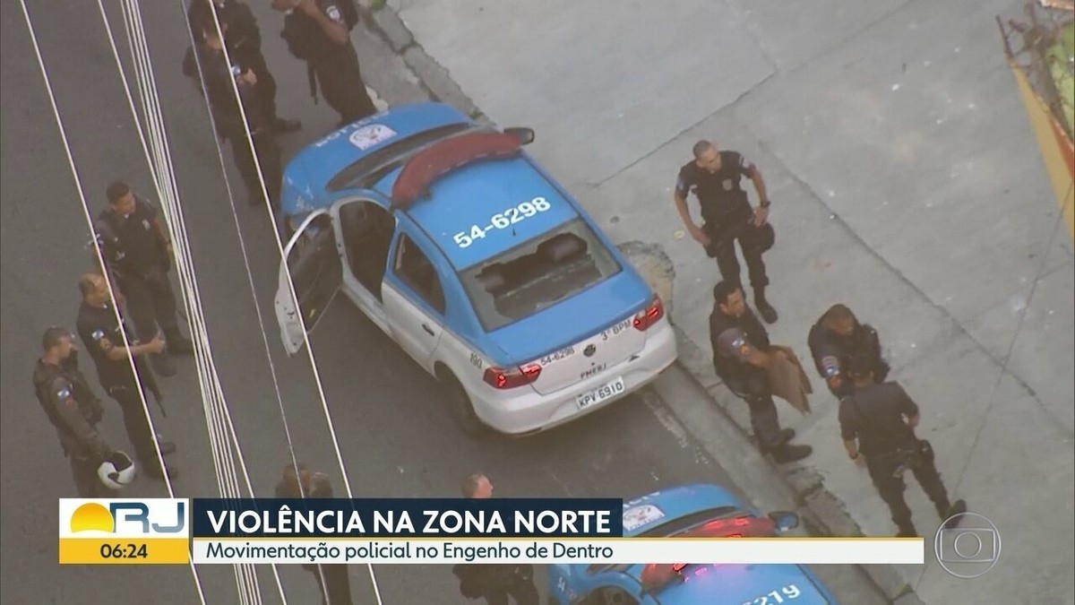 Homem é morto em rua no Engenho de Dentro na Zona Norte do Rio Rio