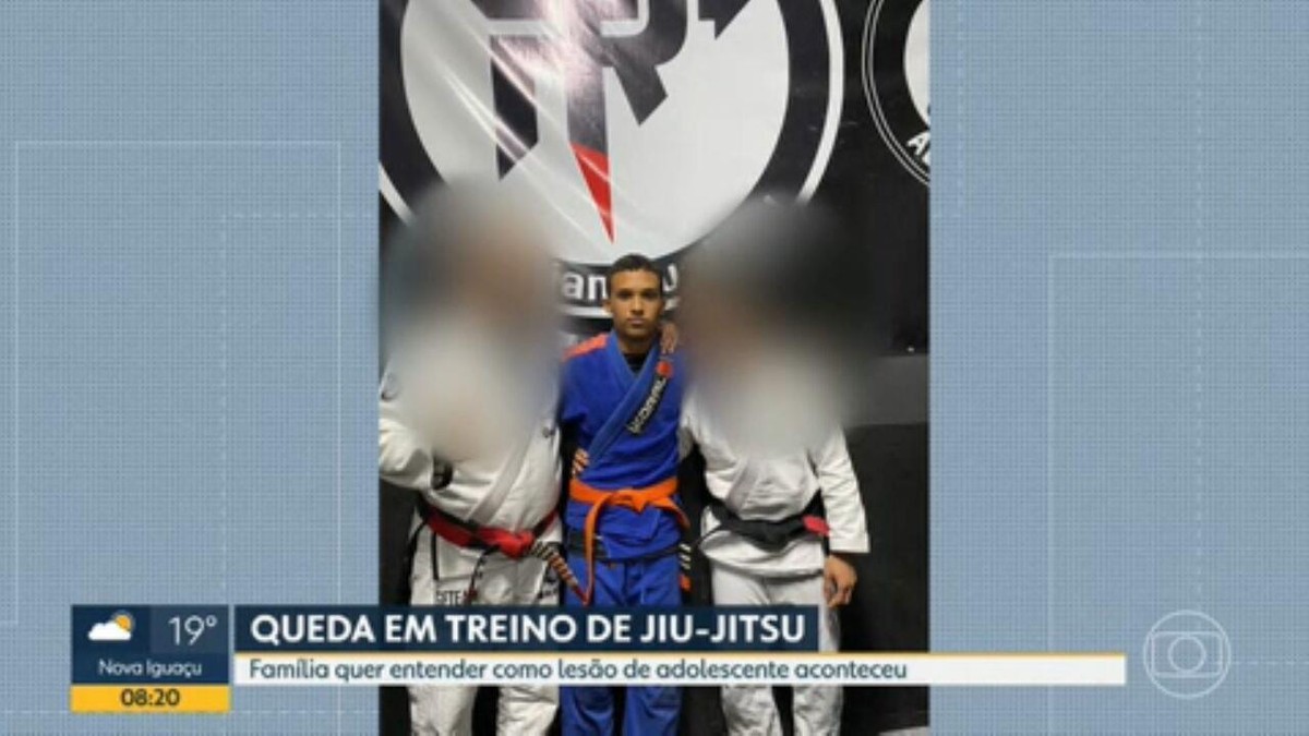 Adolescente fica tetraplégico após queda durante treino de jiu jítsu na