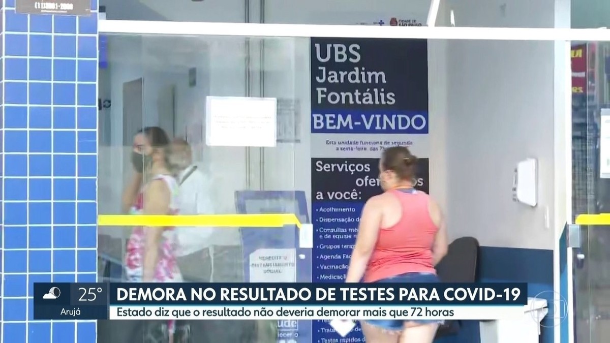 Pacientes relatam demora de mais de um mês para resultados de testes de