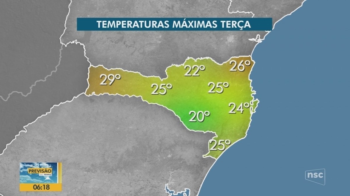 Ter A Feira Ser De Sol Entre Nuvens E Chuva No Fim Do Dia Em Sc