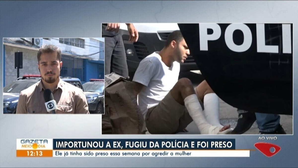 Homem Descumpre Medida Protetiva Foge De Policiais E Termina Os