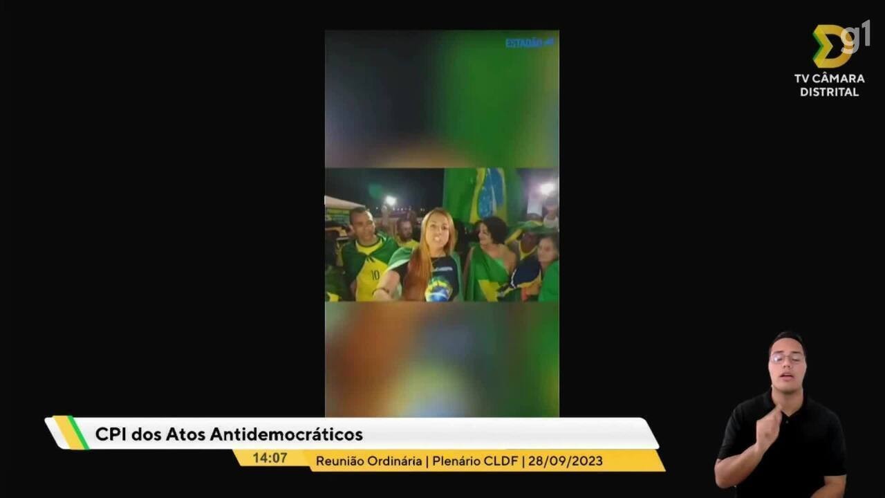 Mulher apontada como organizadora de atos terroristas em Brasília