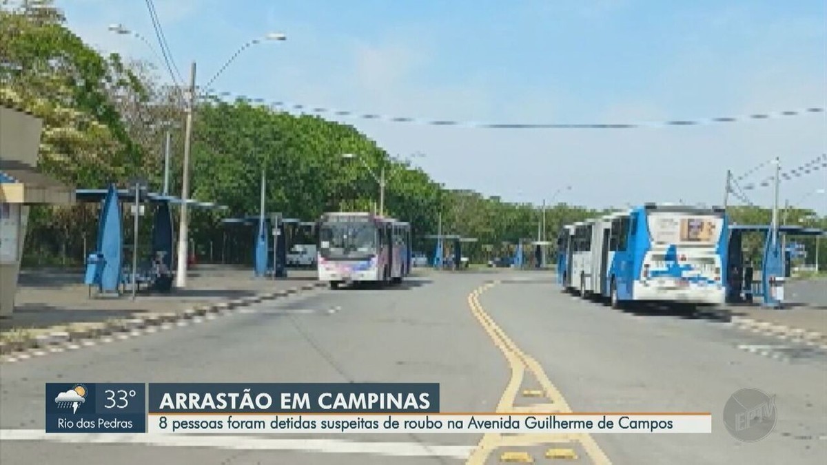 PM apreende 7 adolescentes e detém um jovem suspeitos de arrastão em