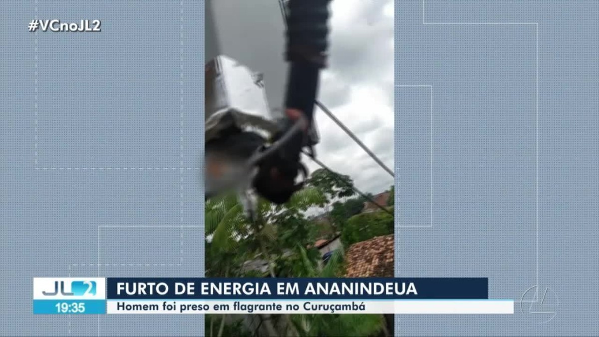 Suspeito de furtar energia elétrica é preso na Grande Belém homem era