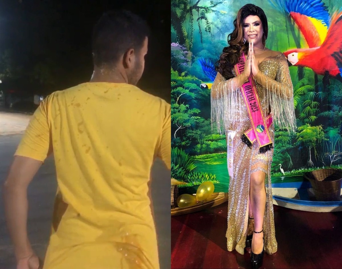 Miss Amapá Gay esposo e amiga denunciam homofobia e racismo grupo em