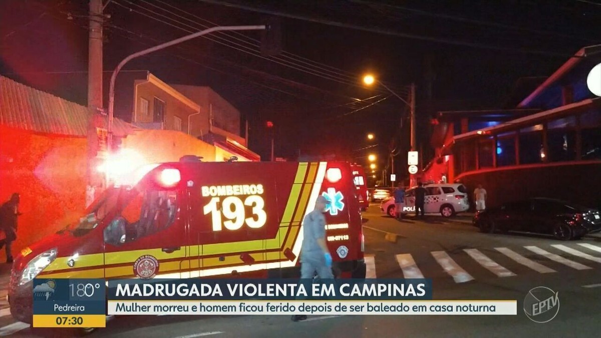 Mulher morre e homem é baleado por criminosos em frente a casa noturna