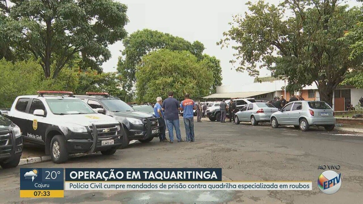 Polícia Civil faz operação para prender integrantes de quadrilha de