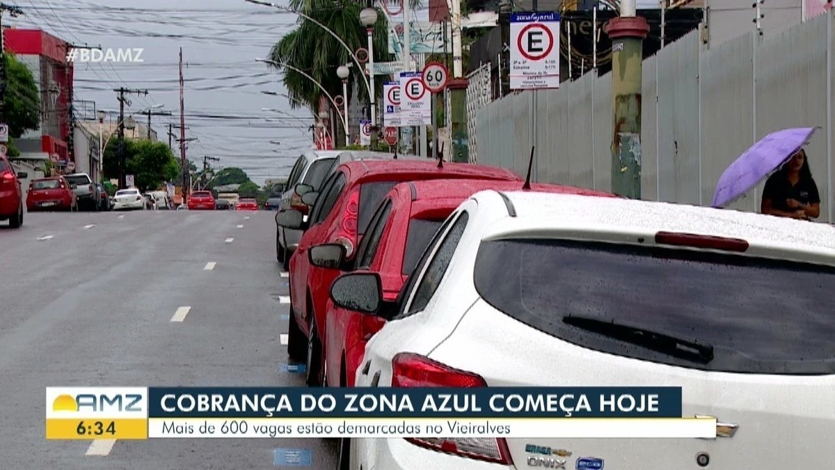 Cobran A Do Zona Azul No Vieiralves Em Manaus Come A A Valer