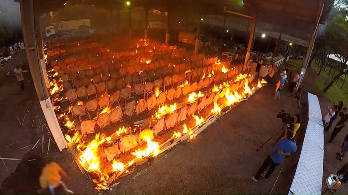 Festa Do Trabalhador Em Cascavel Comemorada Toneladas De