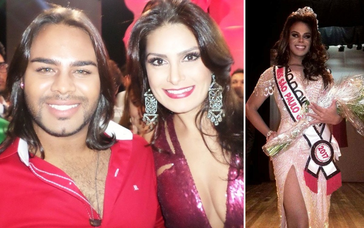 Maquiador Eleito Miss Sp Gay Diz Que Se Inspirou Na Miss Brasil Nat Lia Guimar Es S O Paulo G