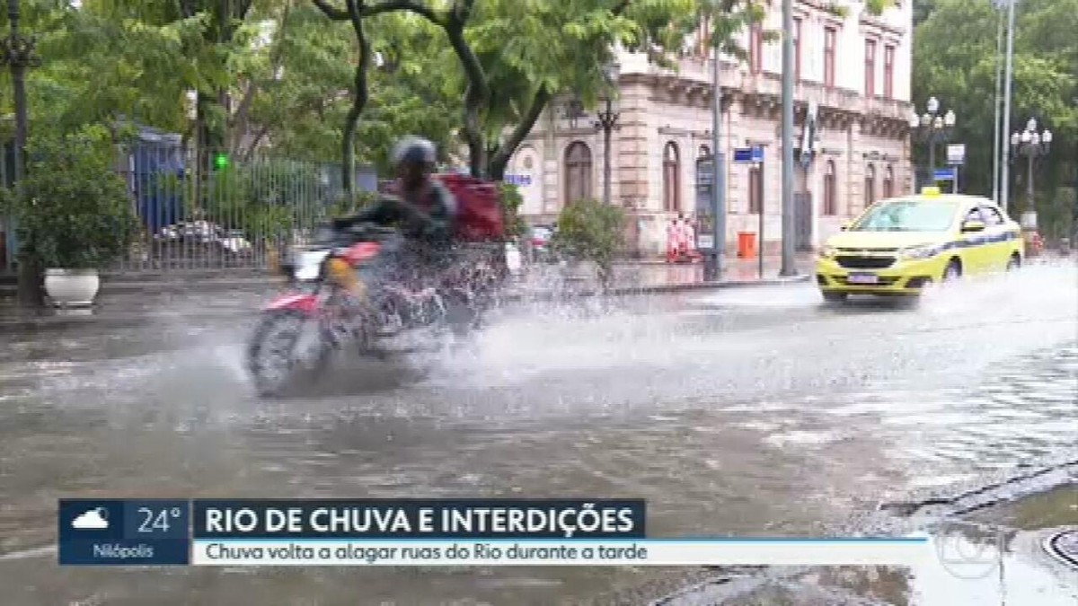 Chuva No Rio Alaga Ruas Derruba Rvores E Fecha A Avenida Niemeyer