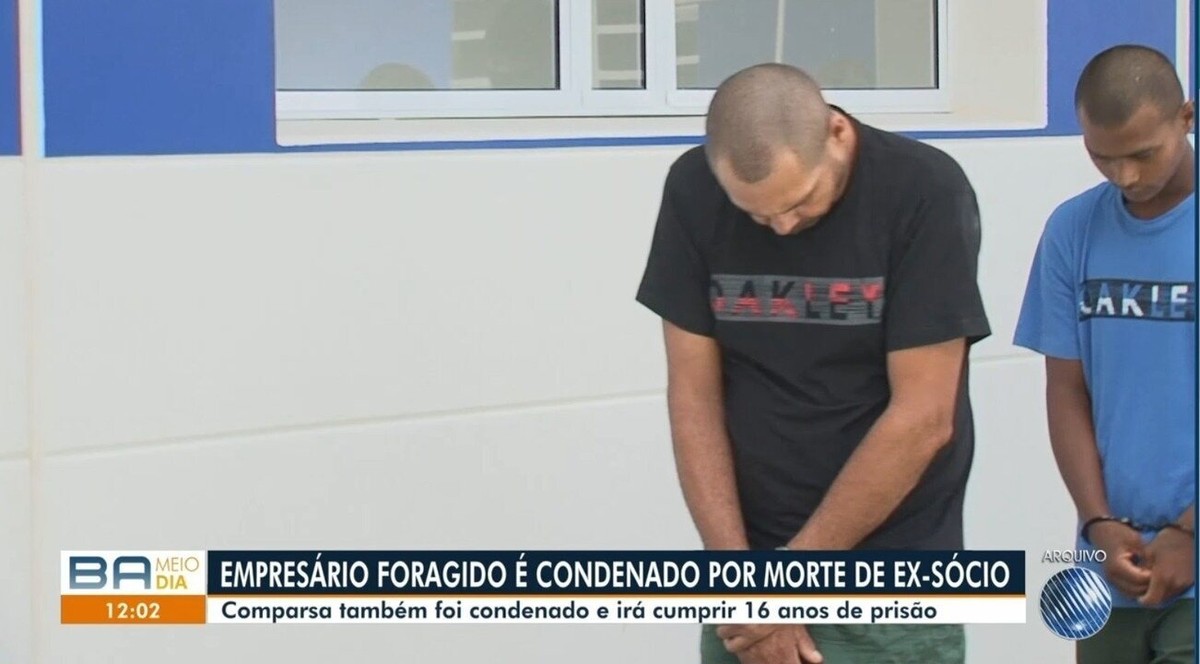 Empresário acusado de matar ex sócio na BA é condenado a mais de 20