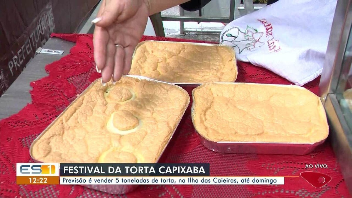 Tradicional Festival da Torta Capixaba começa nesta quinta em Vitória