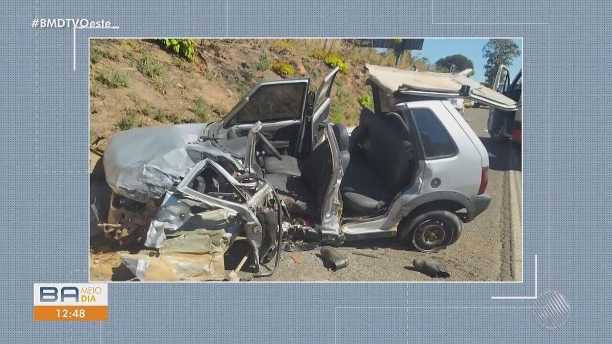 Homem Morre Ap S Batida Entre Dois Carros No Oeste Da Bahia Ve Culos