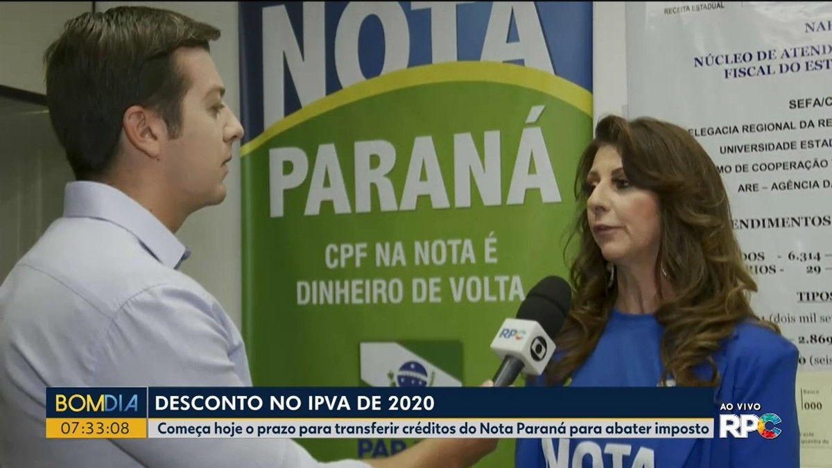 Contribuintes Podem Resgatar Cr Ditos Do Nota Paran Para Pagar O