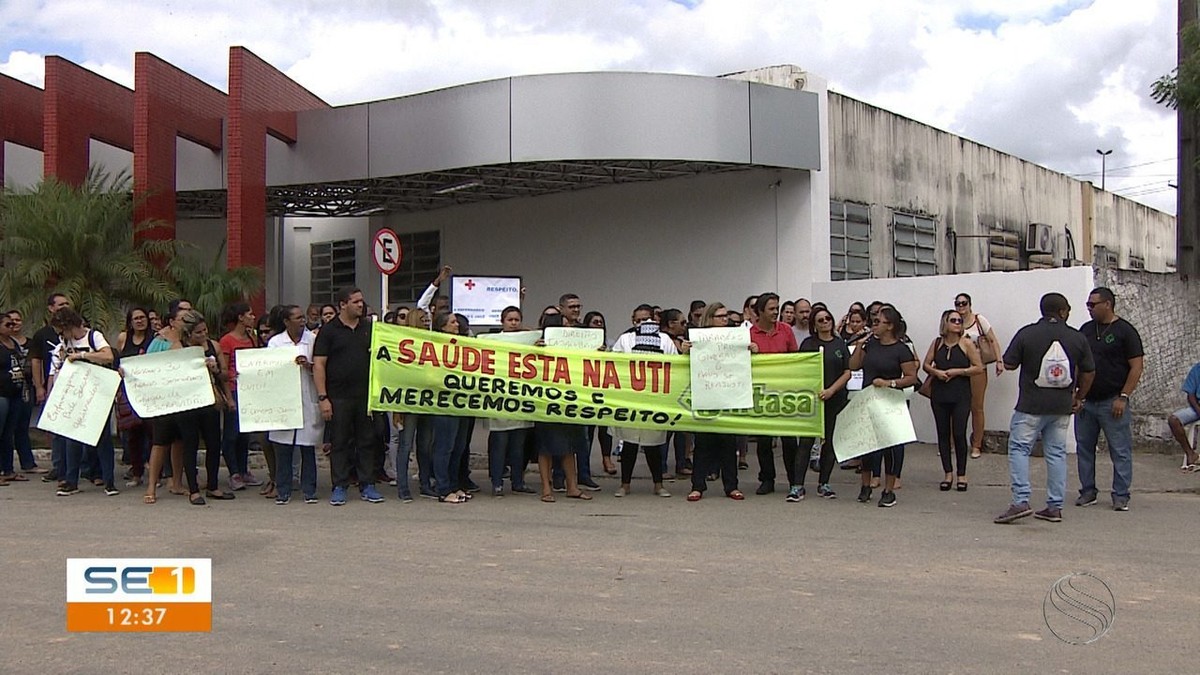 Profissionais Da Sa De Paralisam Atividades E Fazem Ato Em Nossa