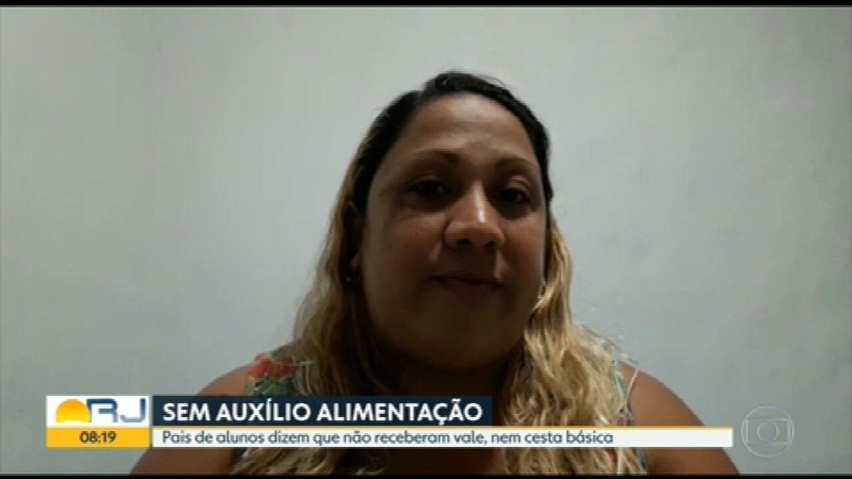 Famílias de alguns alunos ainda não têm acesso a auxílio alimentação