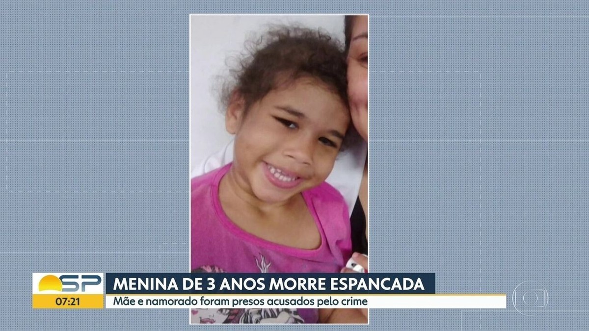 Mãe e padrasto são presos por suspeita de espancar e matar criança de 3