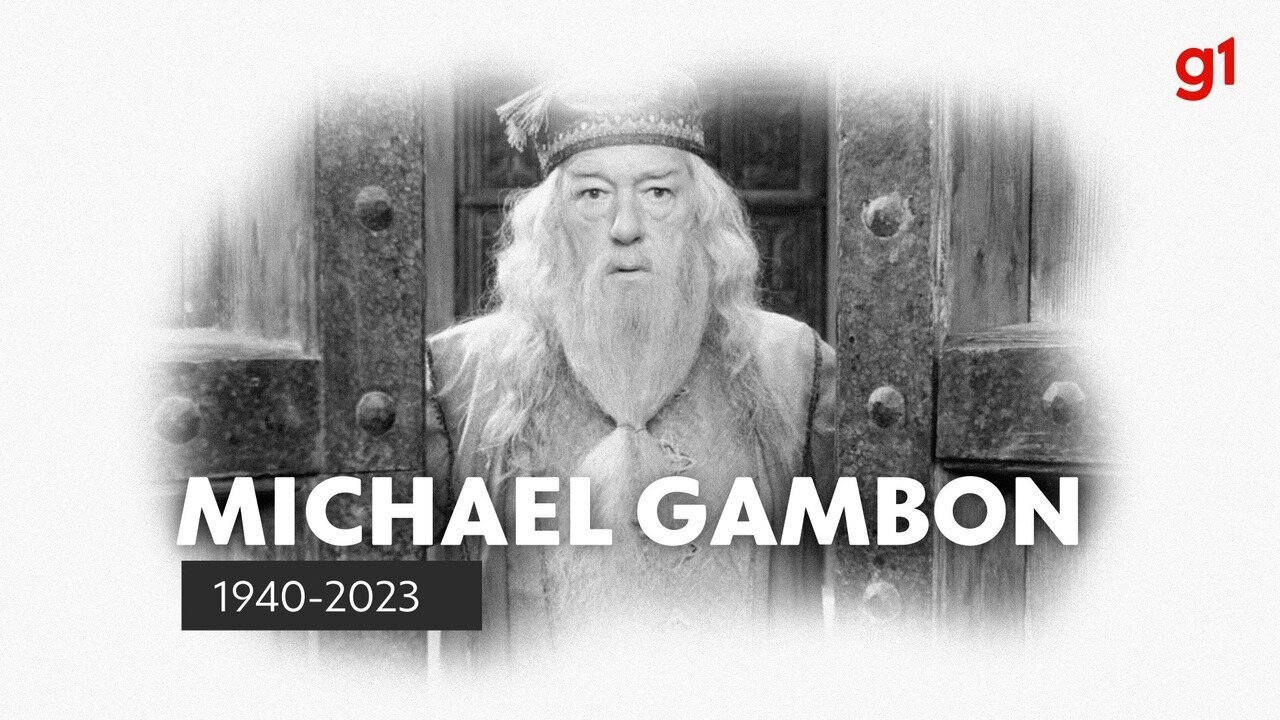 Michael Gambon Ator A Interpretar Dumbledore Em Harry Potter