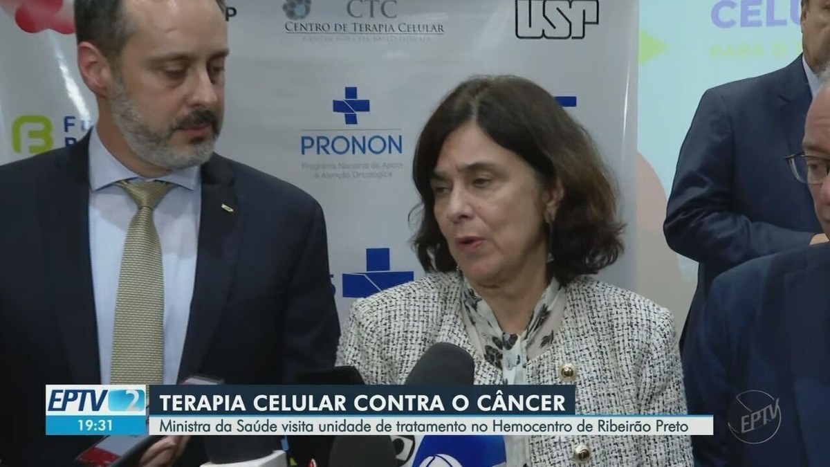 Ministra Da Sa De Diz Que Terapia Contra C Ncer No Sangue Ser