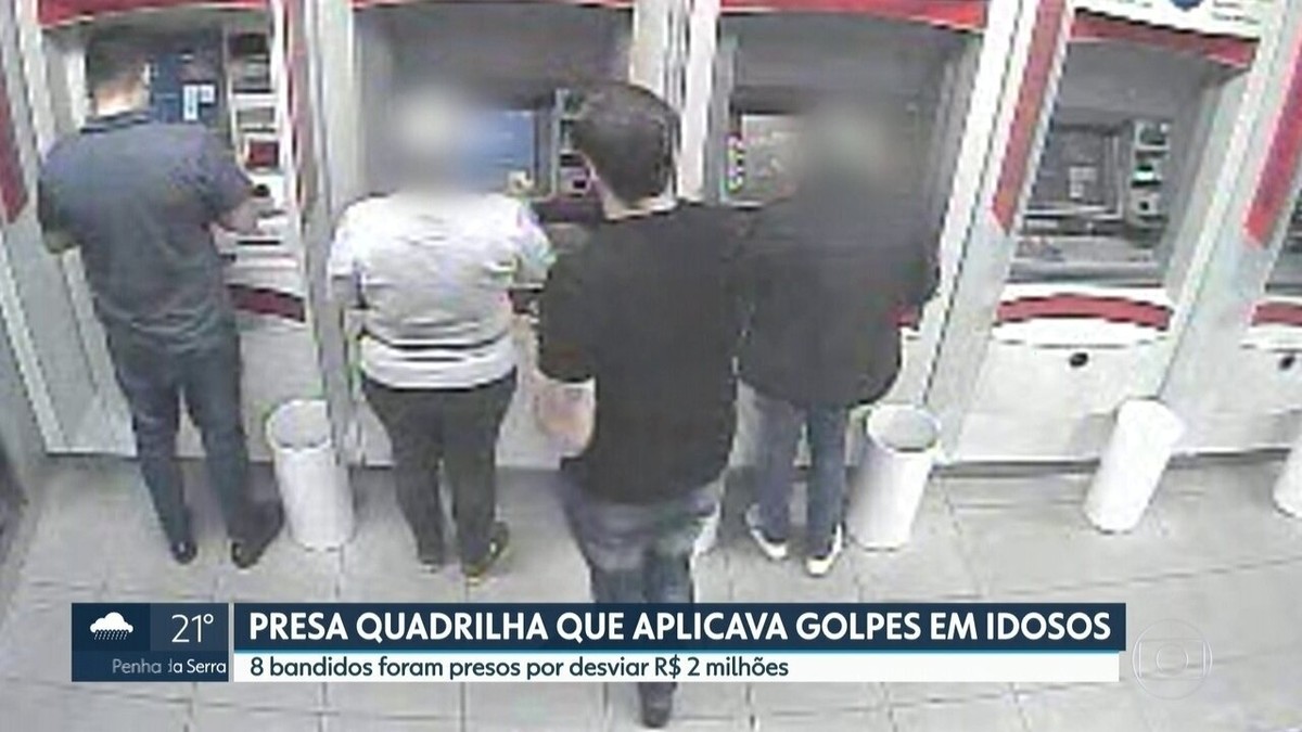 Pol Cia Prende Quadrilha Que Aplicava Golpes Em Idosos Em Ag Ncias