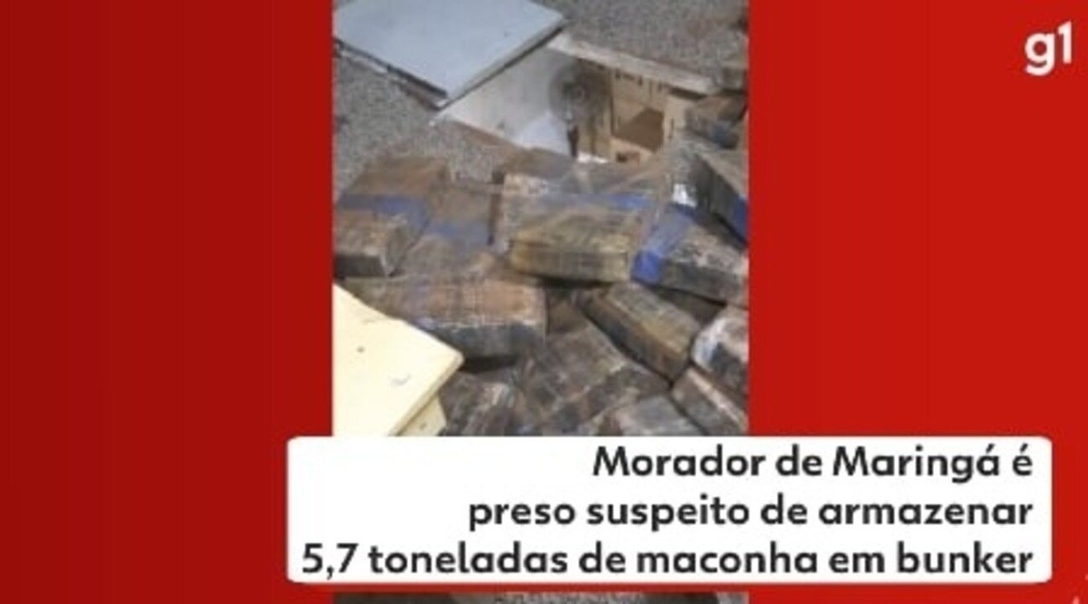 Morador De Maring Preso Suspeito De Armazenar Toneladas De