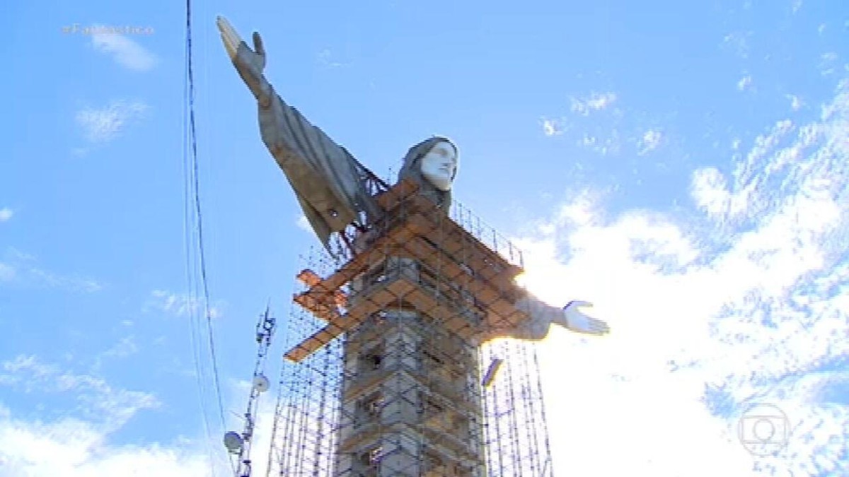 Cristo Protetor Monumento Em Constru O No Interior Do Rs Ser Maior