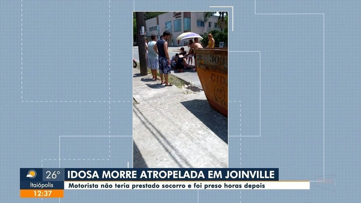 Idosa Morre Ap S Ser Atropelada Ao Atravessar Rua Em Joinville Santa