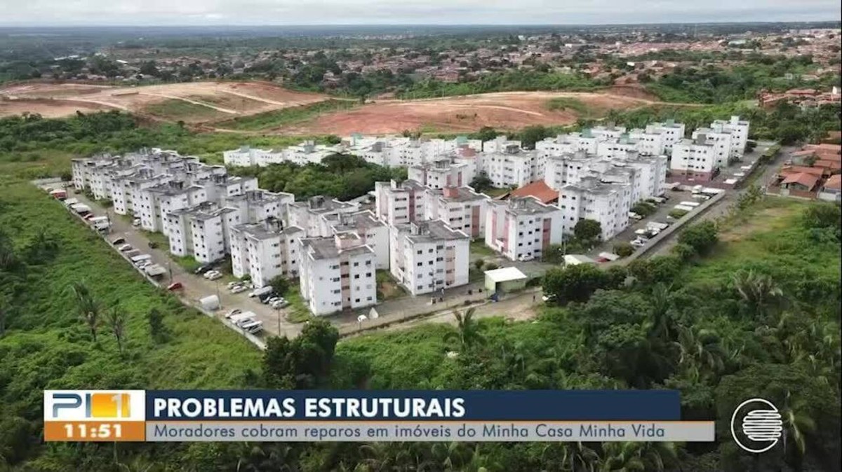 Moradores Do Condom Nio Do Minha Casa Minha Vida Em Teresina Vivem