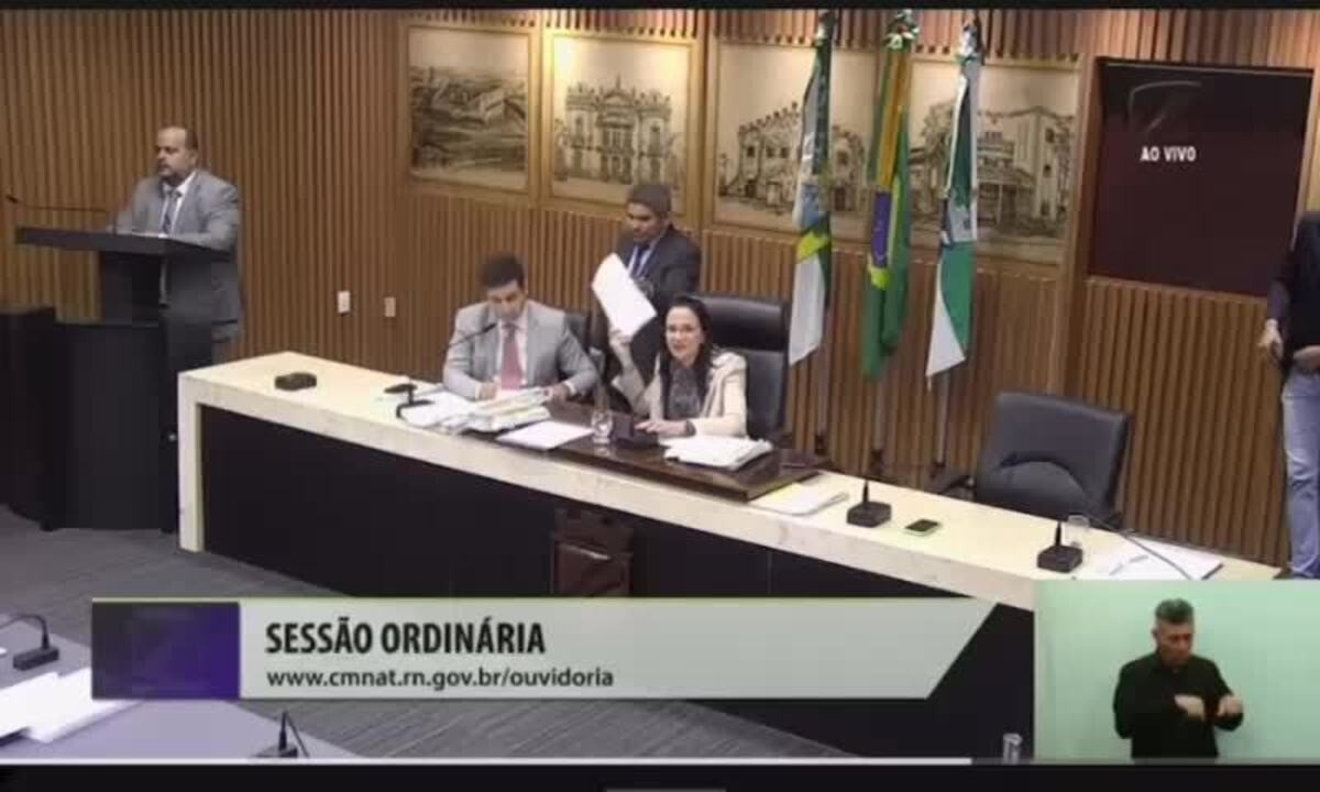 V Deo C Mara Municipal De Natal Tem Sess O Interrompida Ap S Confus O