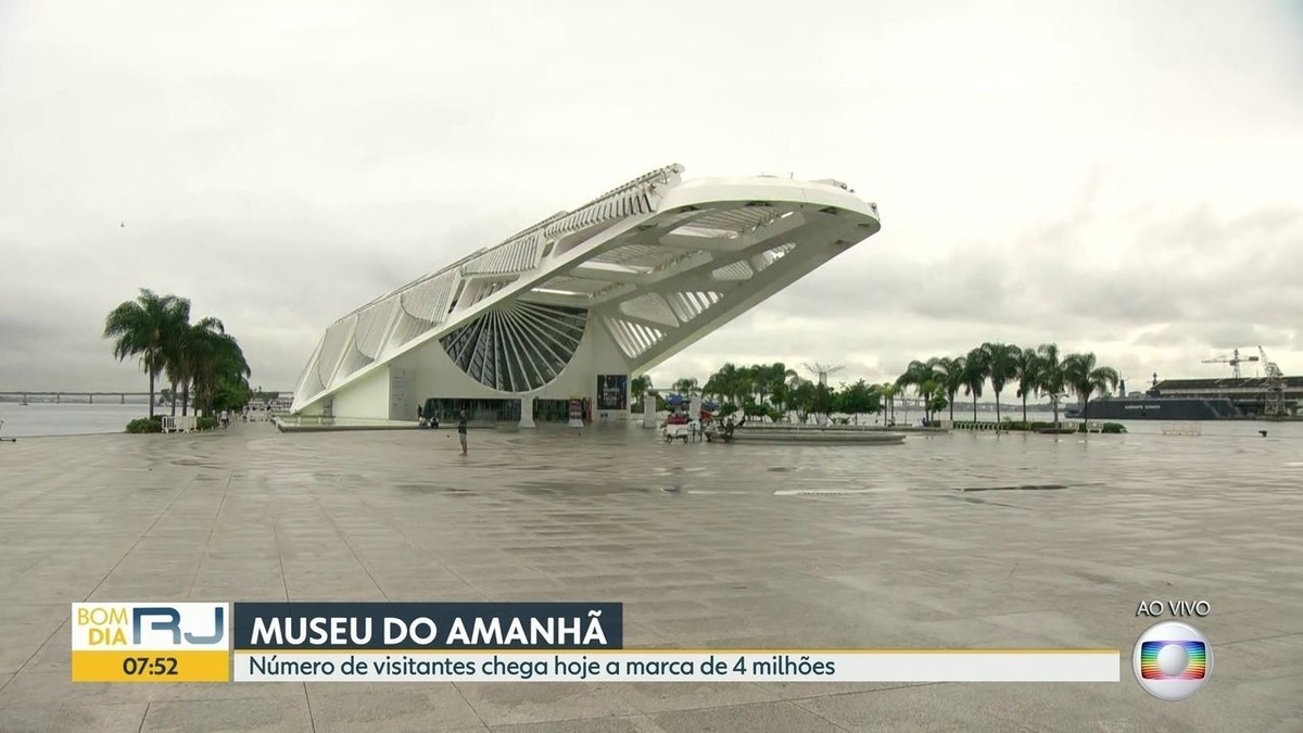 Museu do Amanhã atinge marca de 4 milhões de visitantes nesta terça