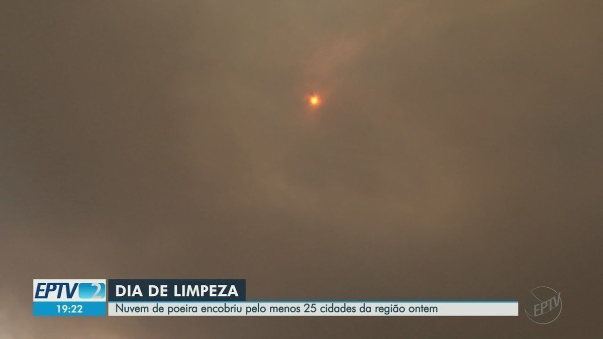 Moradora relata medo durante tempestade de poeira em Ribeirão Preto