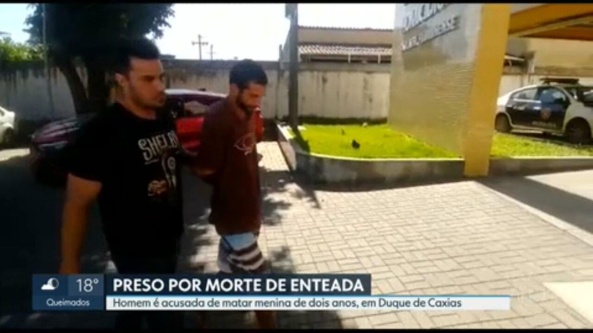 Padrasto é preso por suspeita de matar a enteada de 2 anos em Duque de