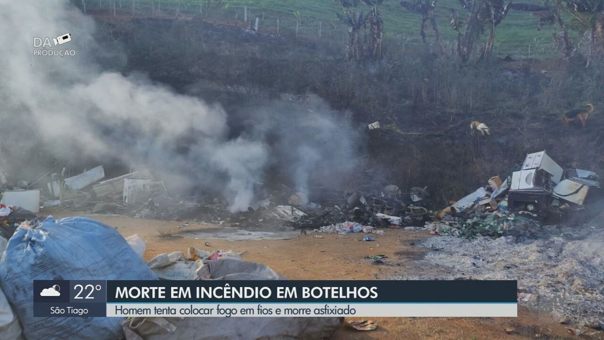 Morador da zona rural morre asfixiado por fumaça após colocar fogo em