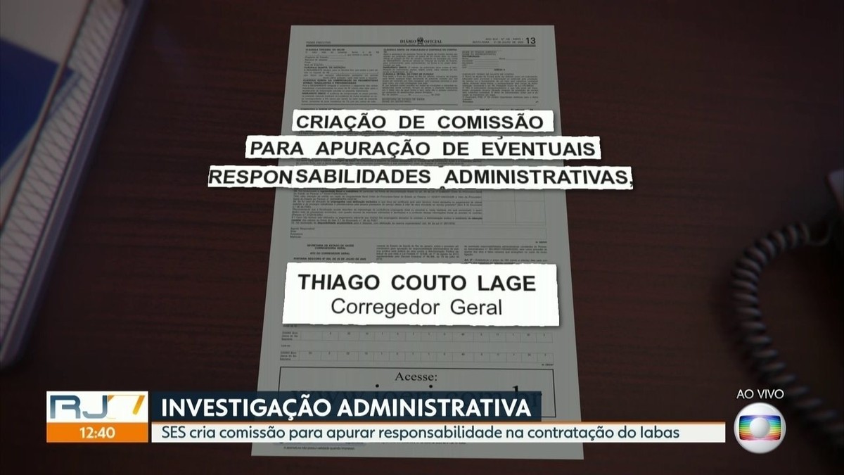 Corregedoria da Saúde RJ cria comissão para apurar irregularidades nos