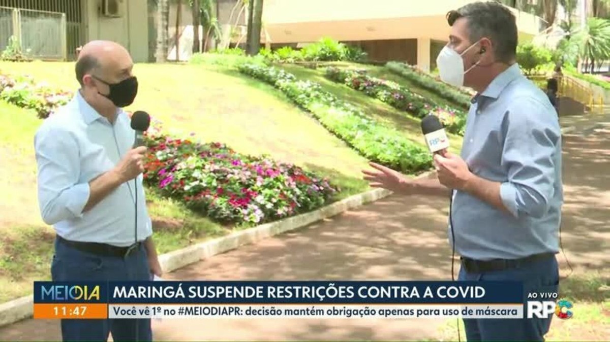 Maring Segue Decreto Estadual E Suspende Restri Es Covid Norte