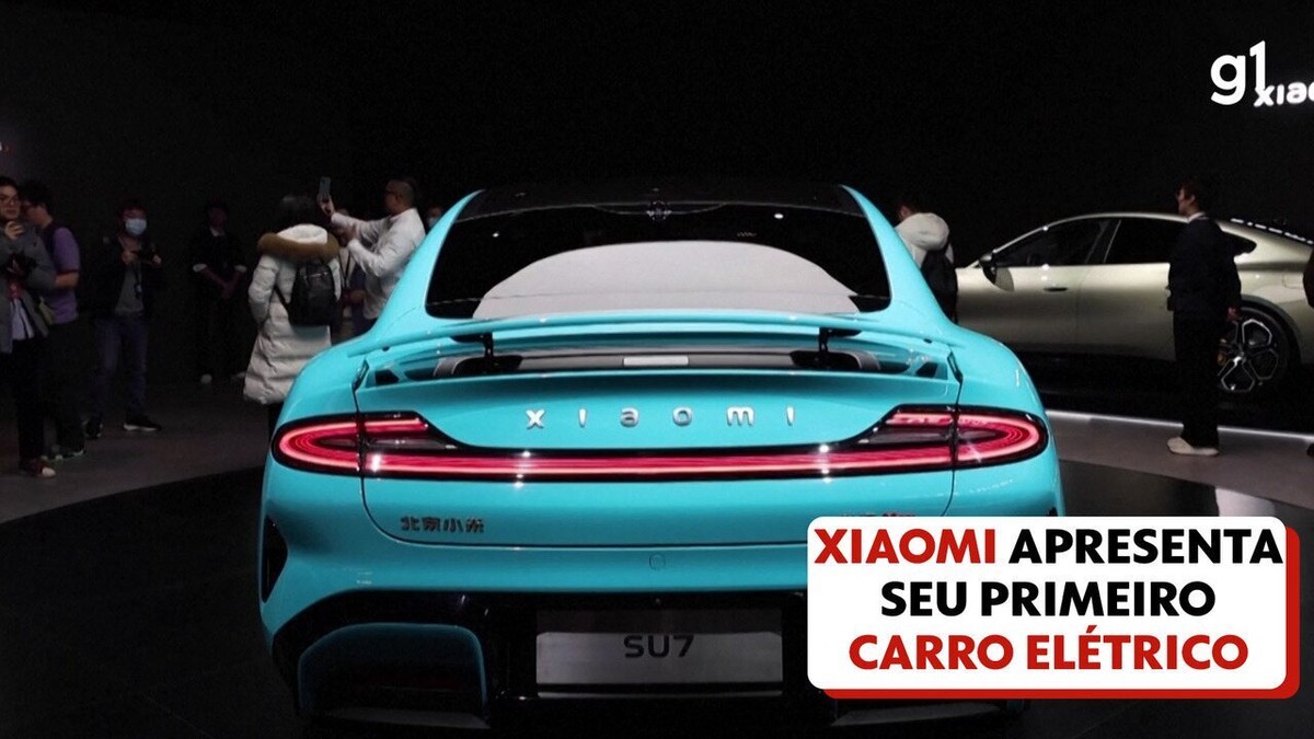 Chinesa Xiaomi apresenta seu primeiro carro elétrico Inovação G1