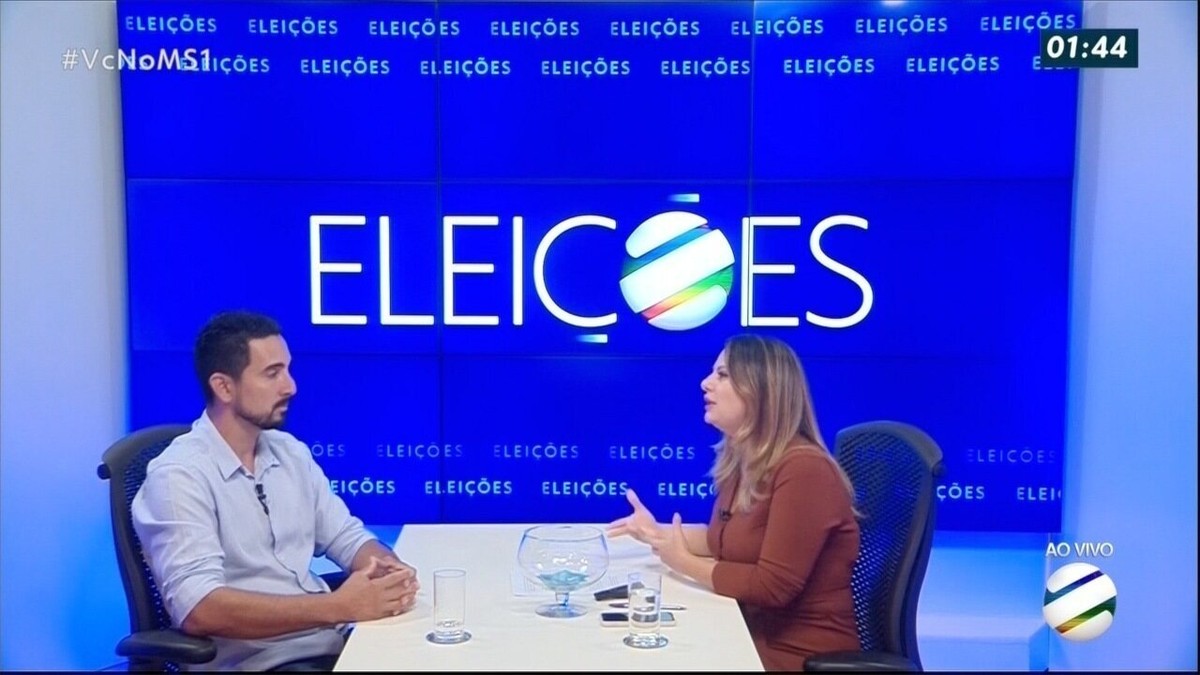 Adonis Marcos candidato ao governo de MS é entrevistado na TV Morena