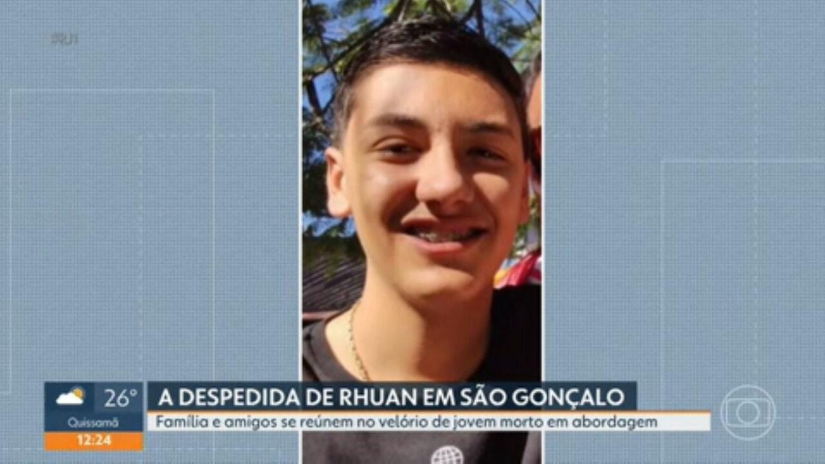 Empresário morto por tiro de PM é enterrado em São Gonçalo E agora