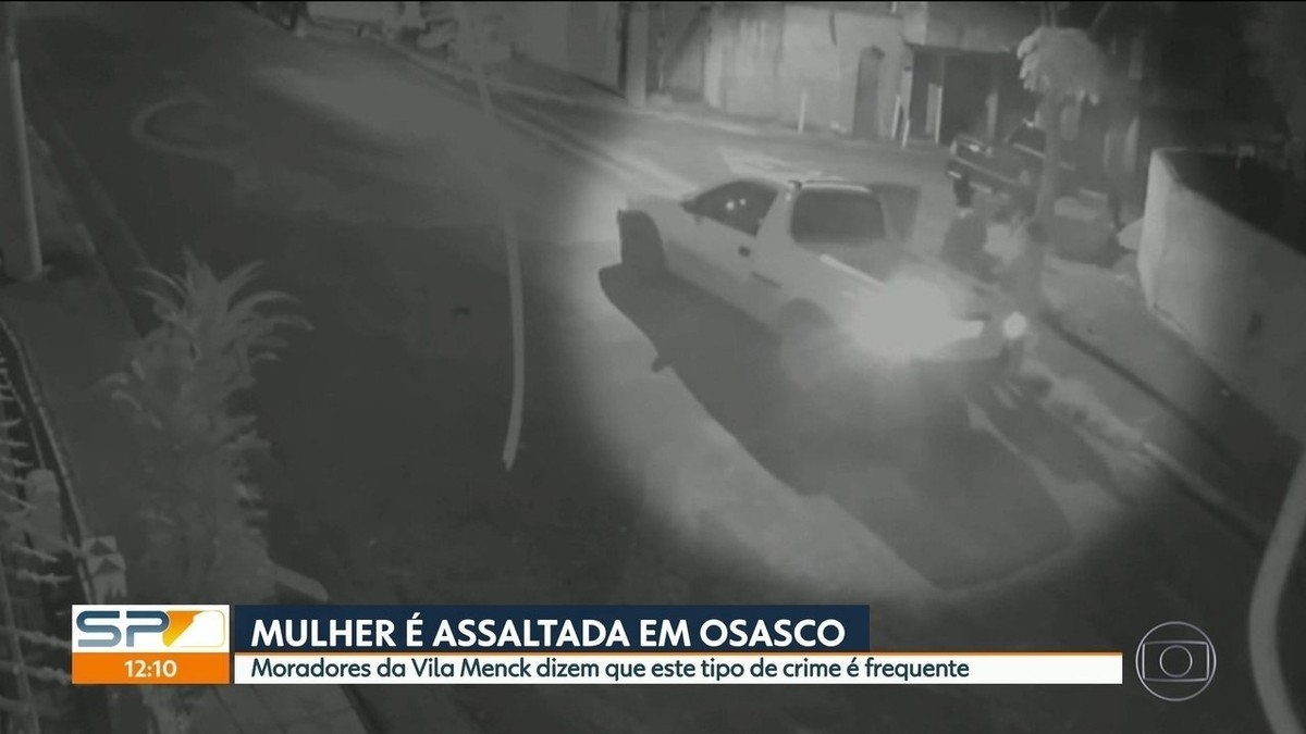 C Meras De Seguran A Gravam Mulher Sendo Assaltada Em Osasco S O