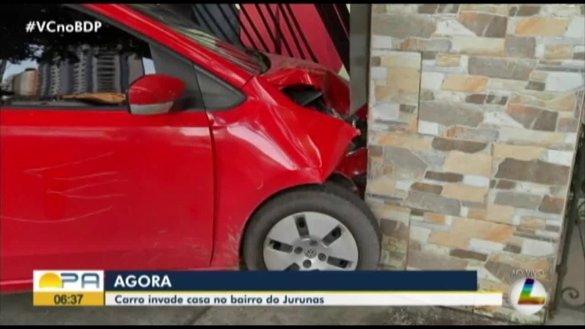 Motorista Perde O Controle E Carro Invade Casa Em Bel M Par G