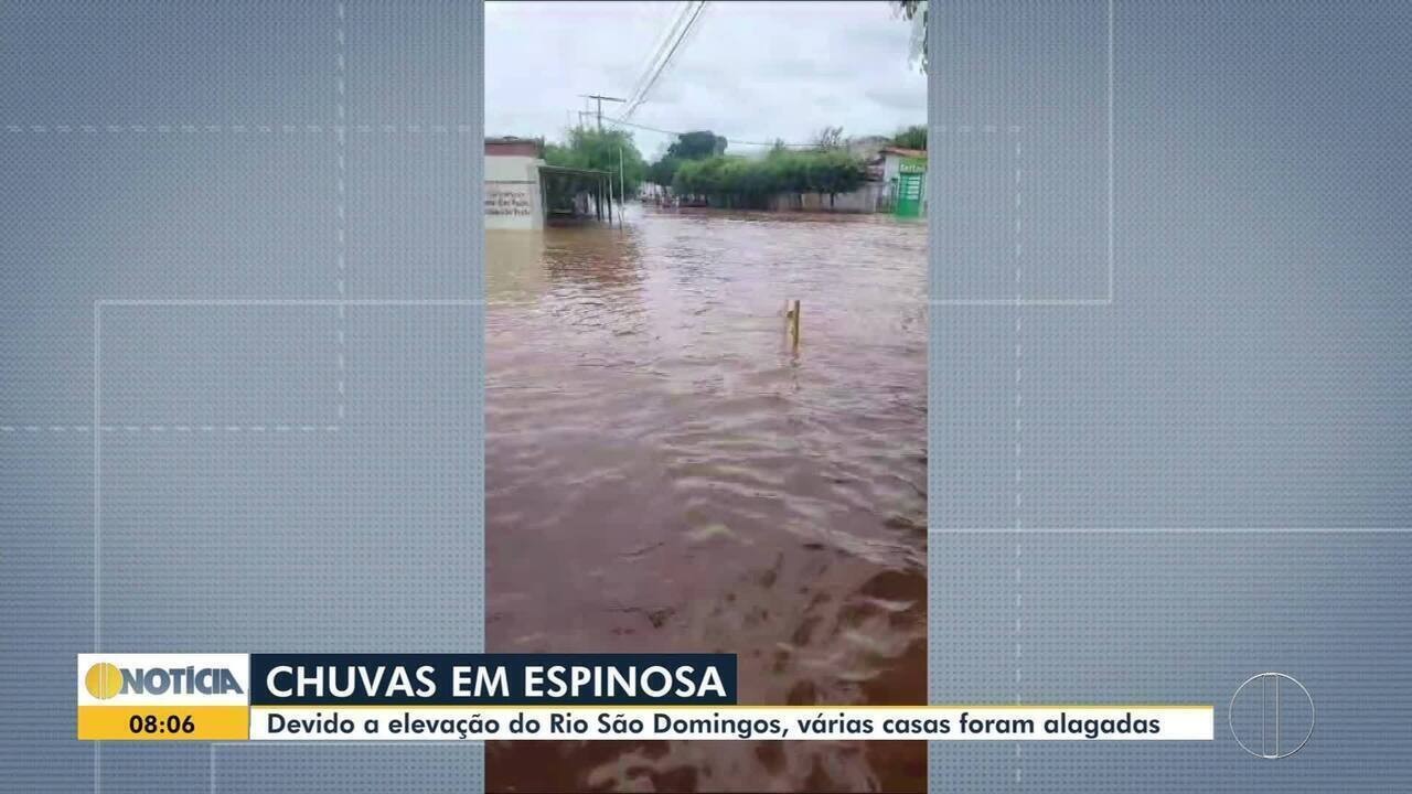 Mais de 200 famílias ficam desalojadas após temporal em Espinosa