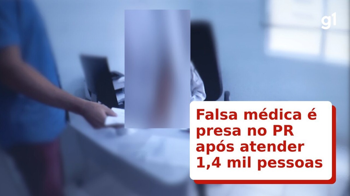 Falsa M Dica Presa No Paran Ap S Atender Mais De Mil Pacientes