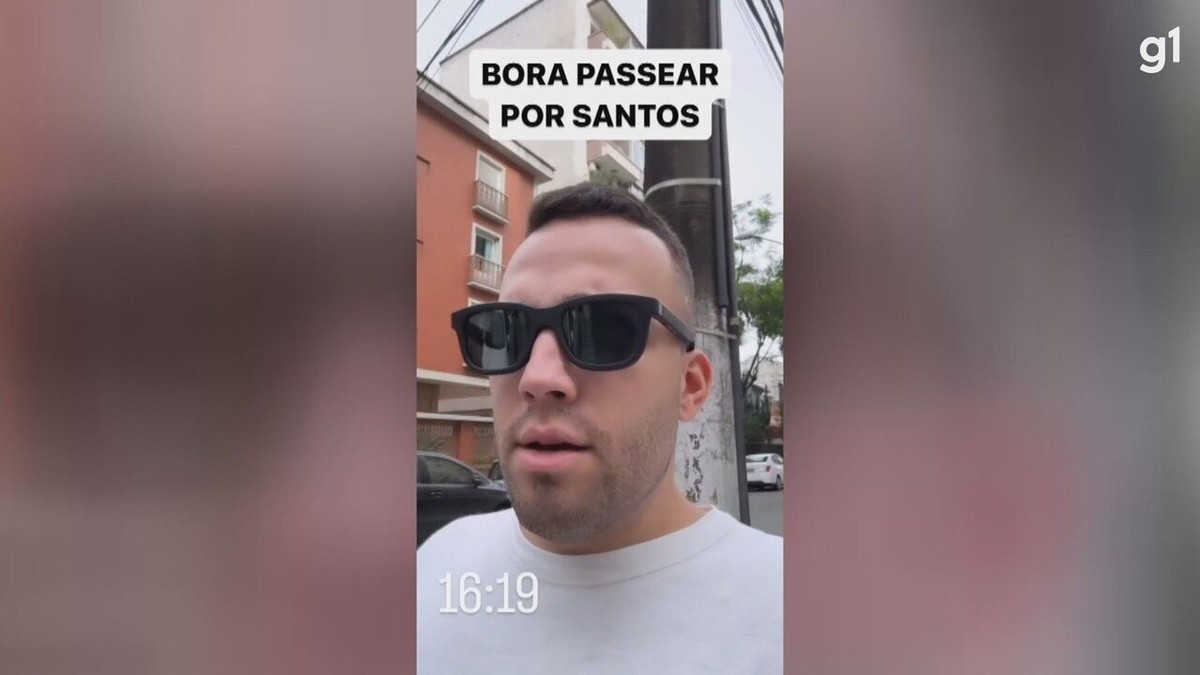 Youtuber Lucas Rangel fica passado ao observar prédios tortos em