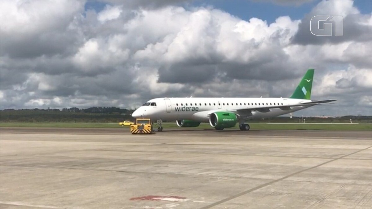 Embraer entrega primeiro jato E190 E2 à companhia norueguesa Widerøe