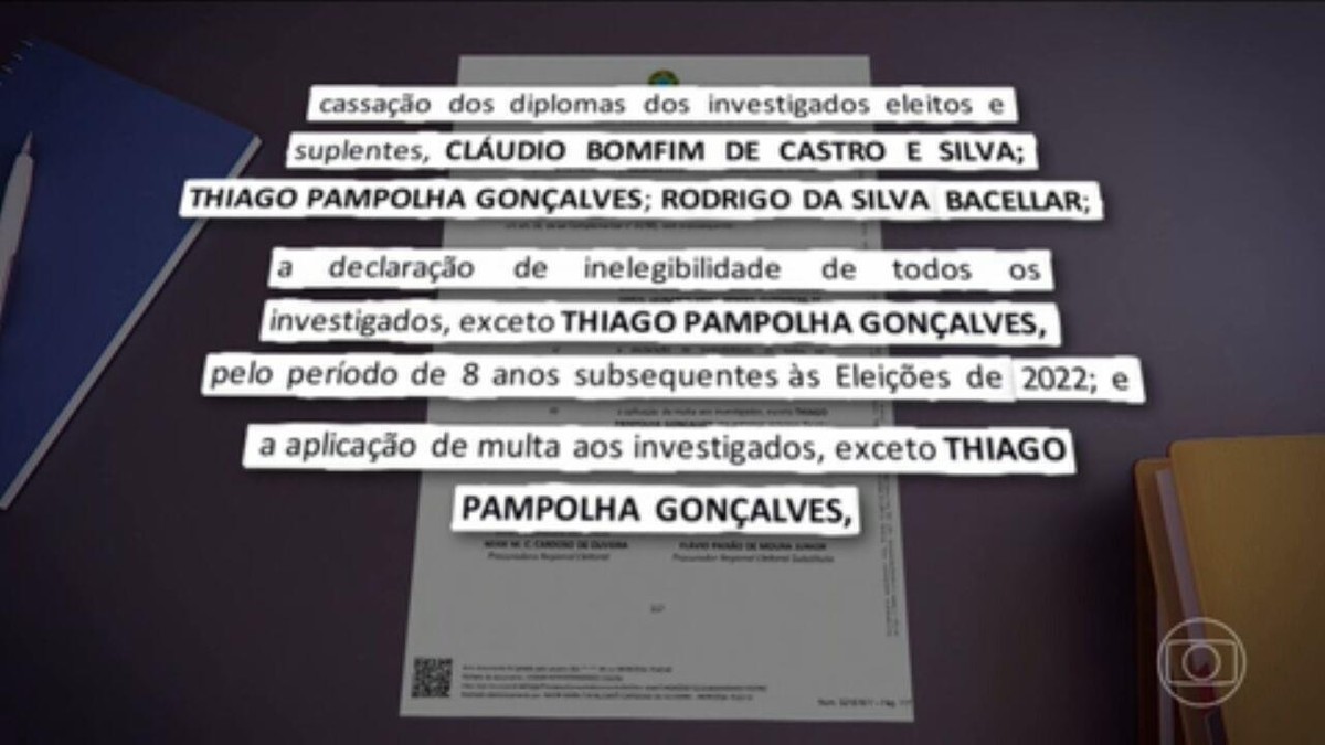 Procuradoria Eleitoral pede cassação de Cláudio Castro vice e